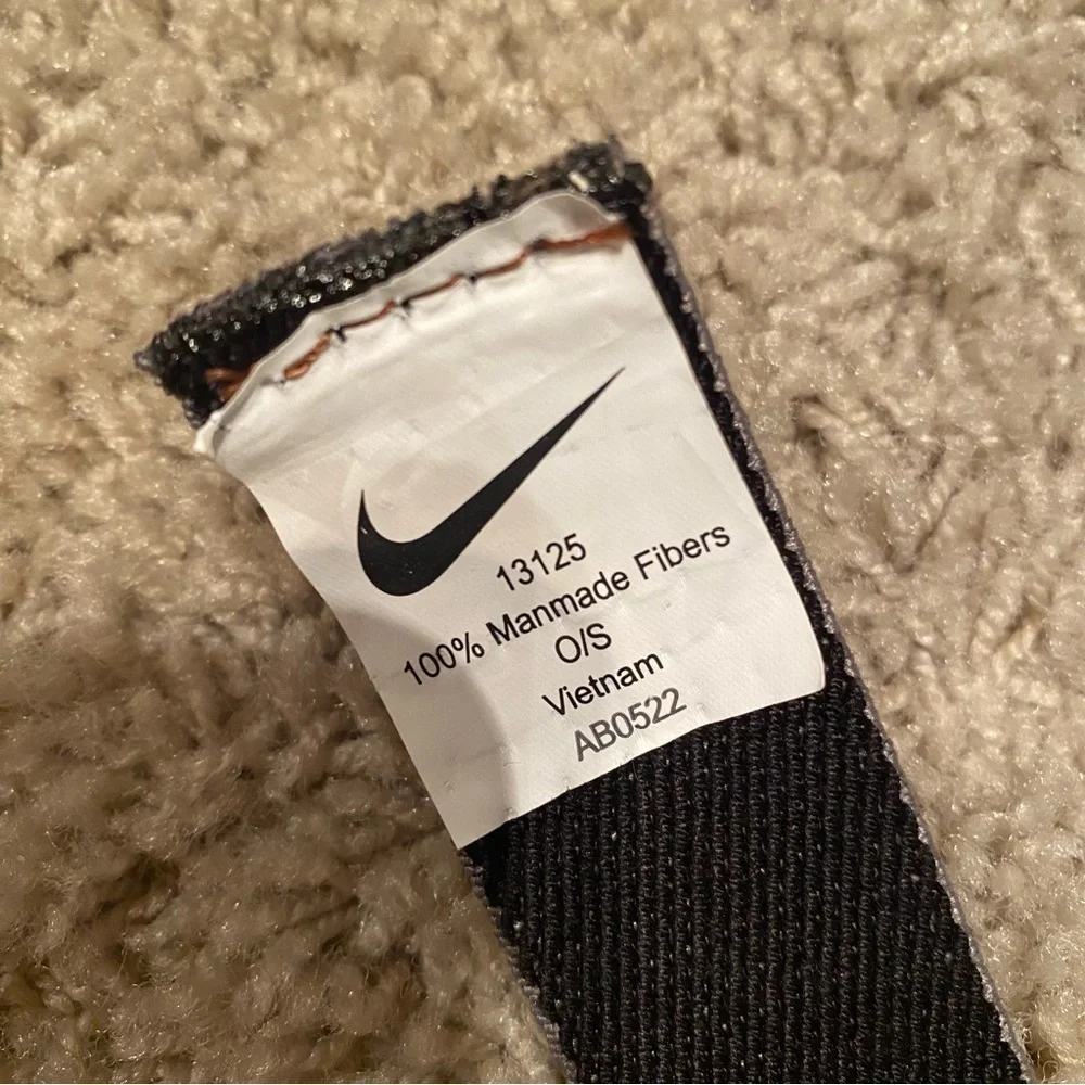 Nike Woven Reversible Belt One Size Black / Gray